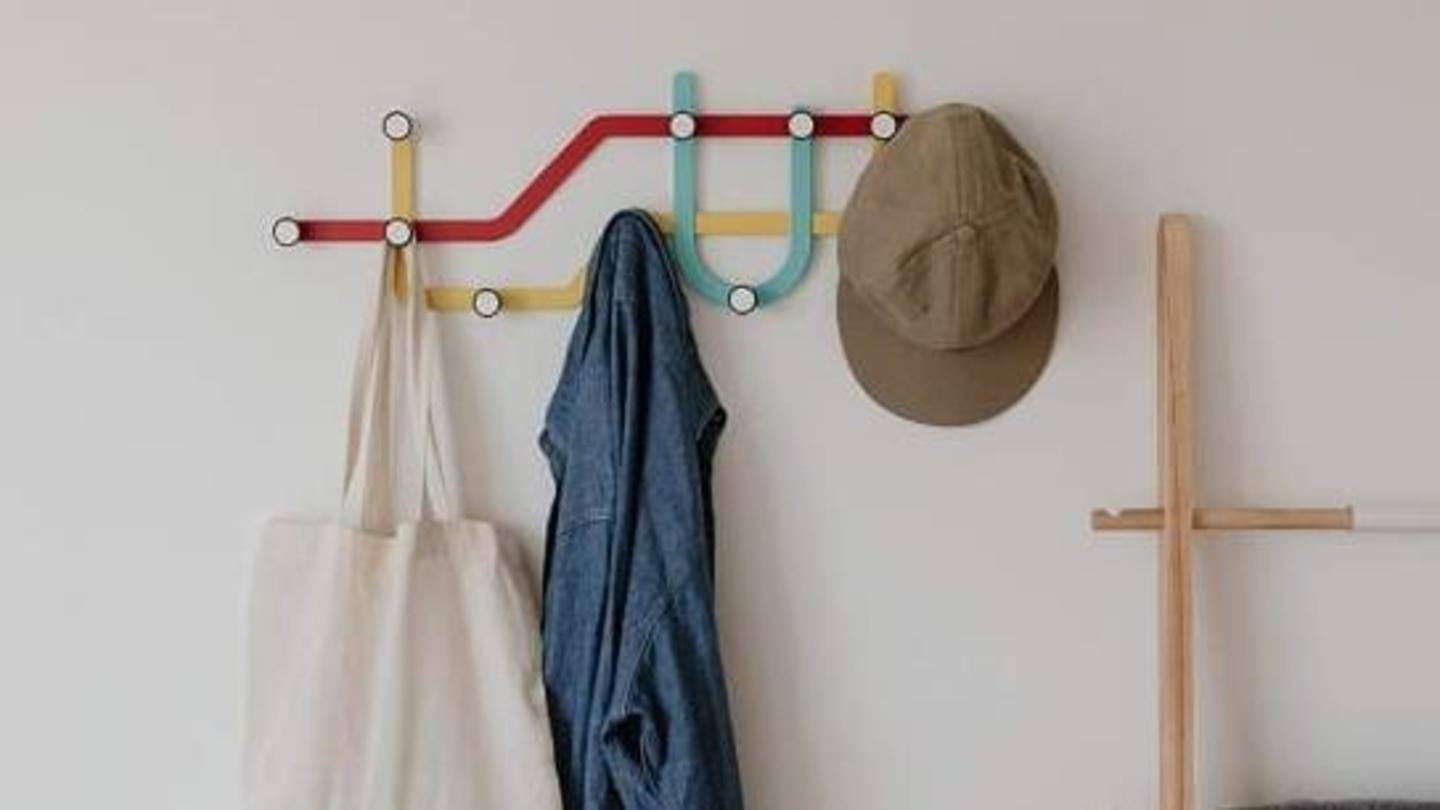 Wall hooks; shelf dividers for better space utilization Wall hooks; shelf dividers for better space utilization