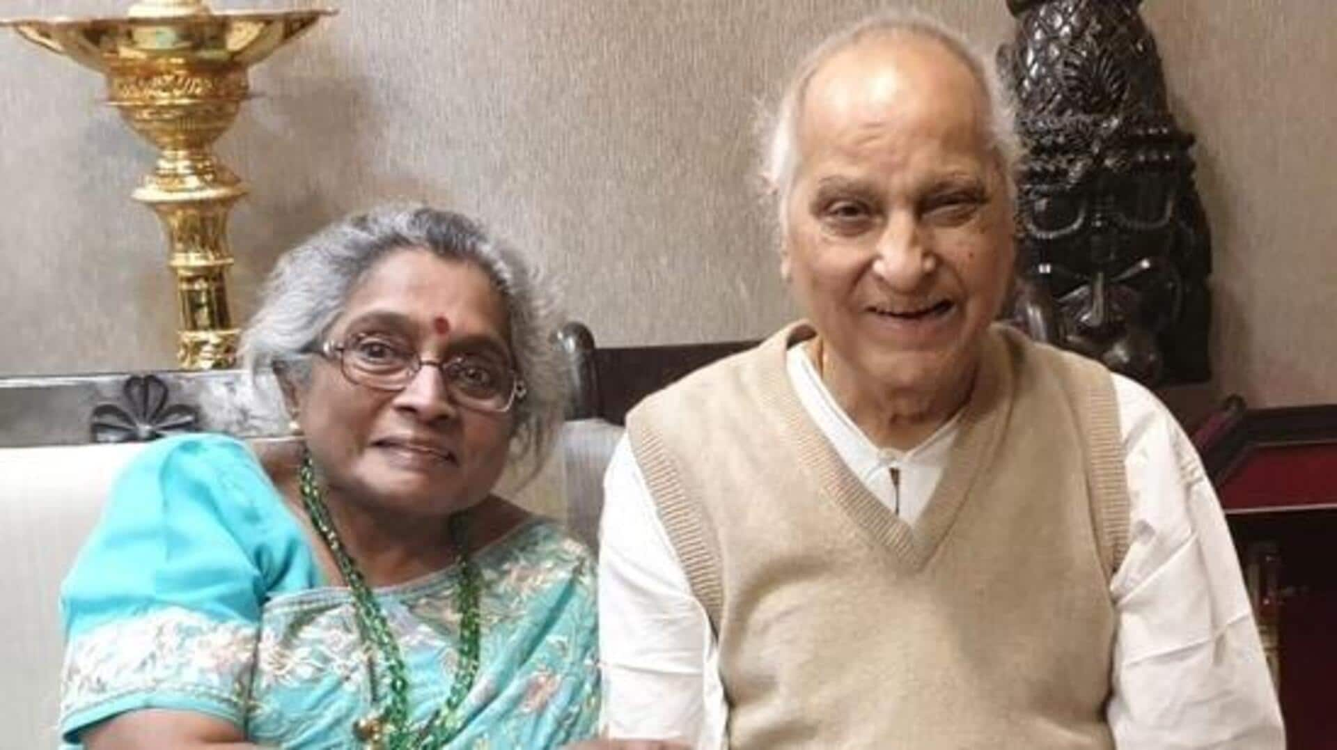 Madhura Pandit Jasraj, wife of late maestro Pt. Jasraj, dies