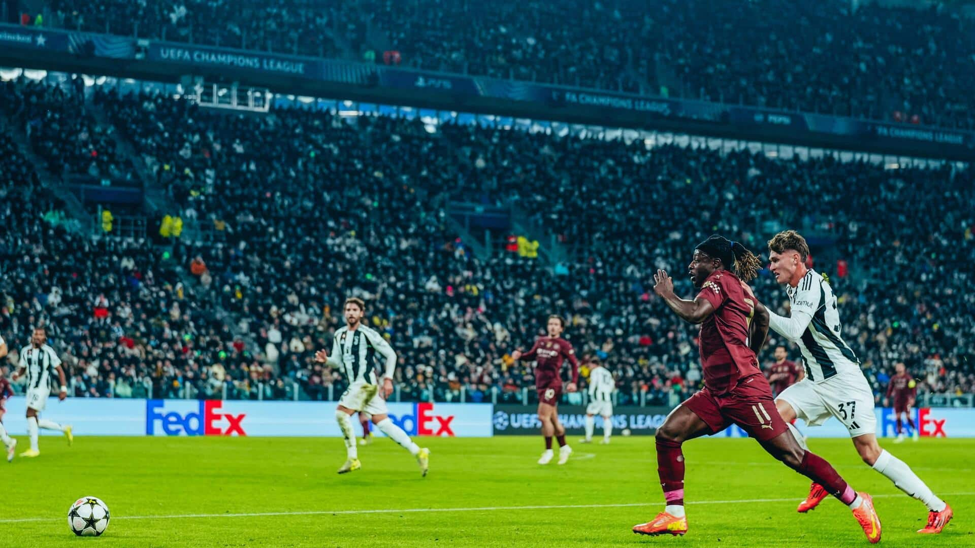 Juventus blank Manchester City 2-0 in Champions League: Key stats