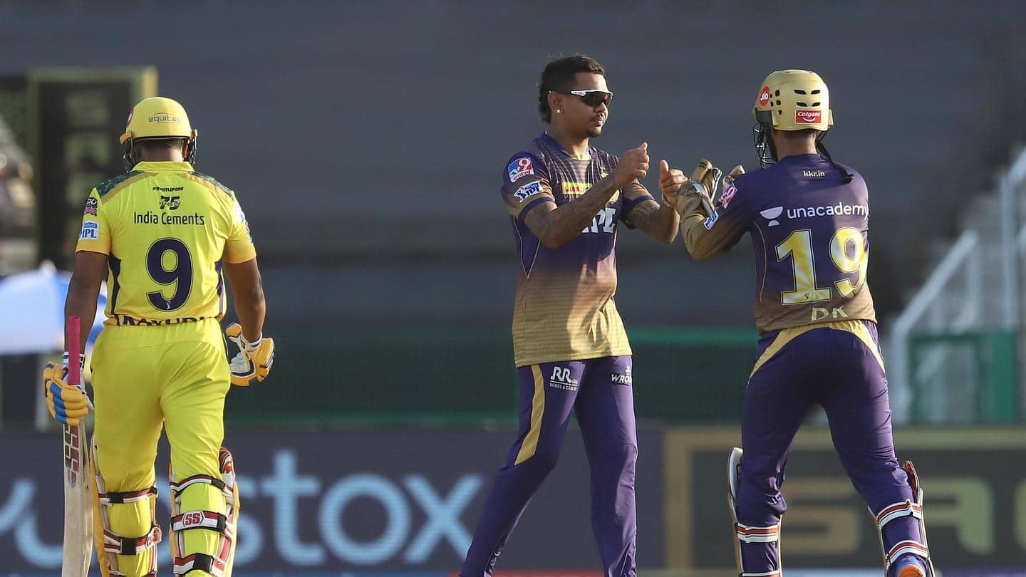 Narine dismisses Rayudu for the third time in IPL Narine dismisses Rayudu for the third time in IPL