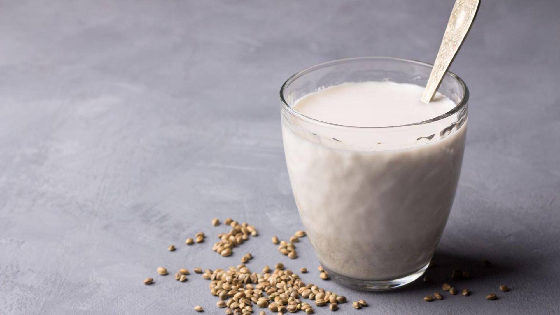 Savour these nutritious and flavorful hemp seed milk recipes 