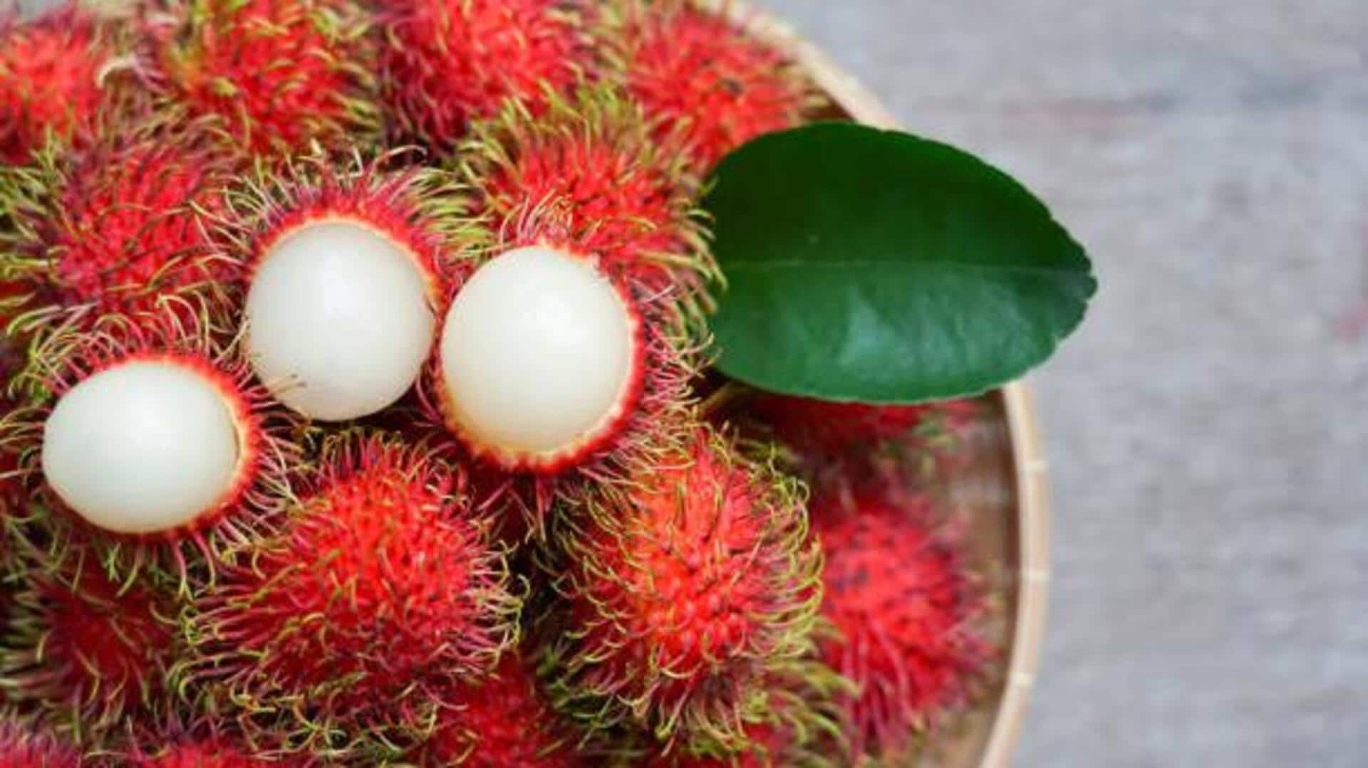 Surprising health benefits of rambutan