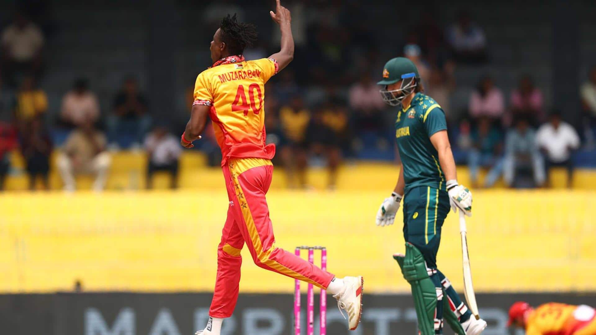 Australia to tour Zimbabwe for ODI series in September 2026