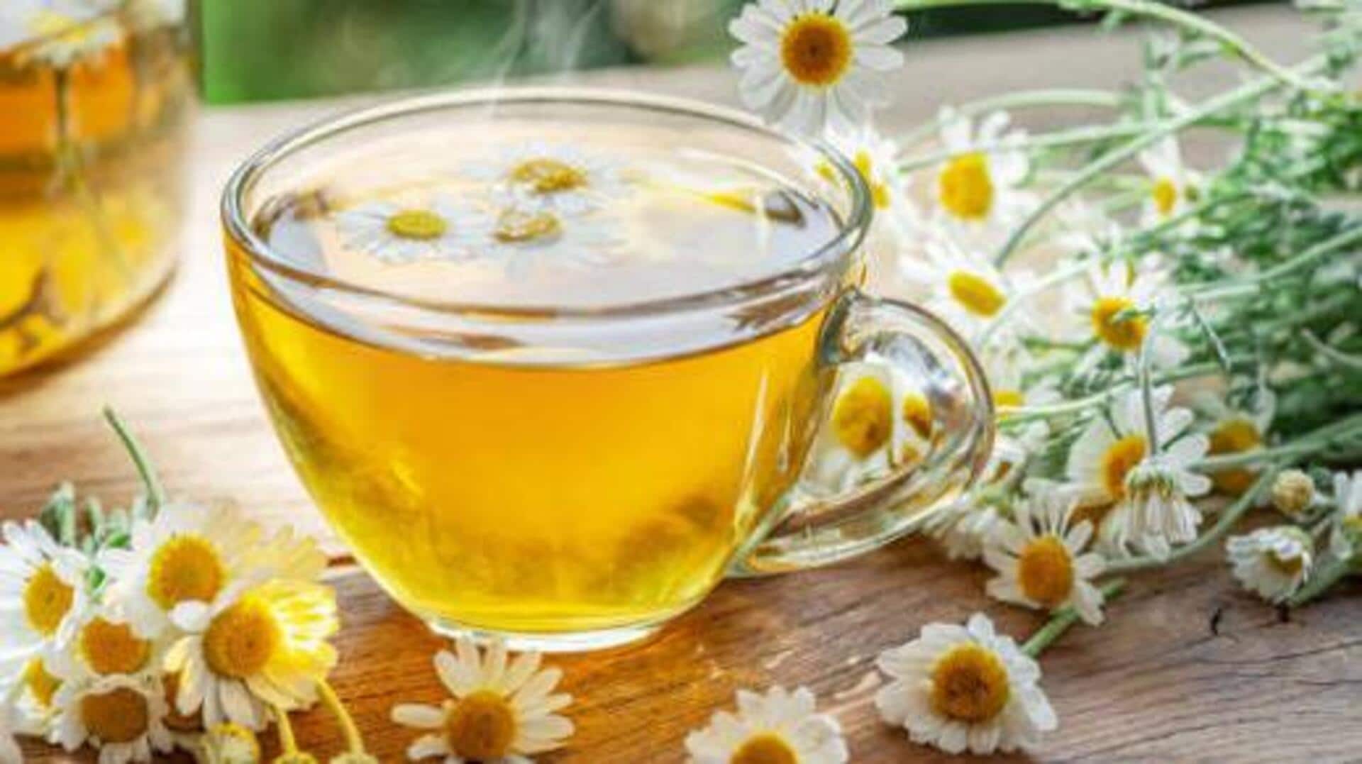 Chamomile tea: A soothing drink for heartburn 
