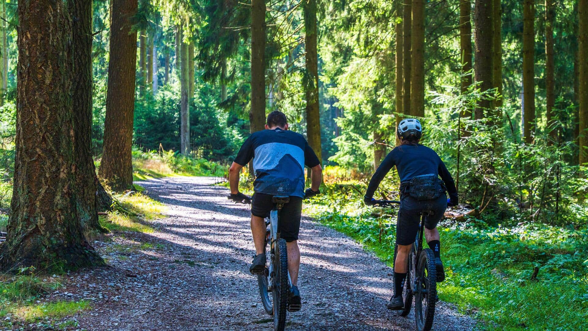 The surprising benefits of cycling on local trails