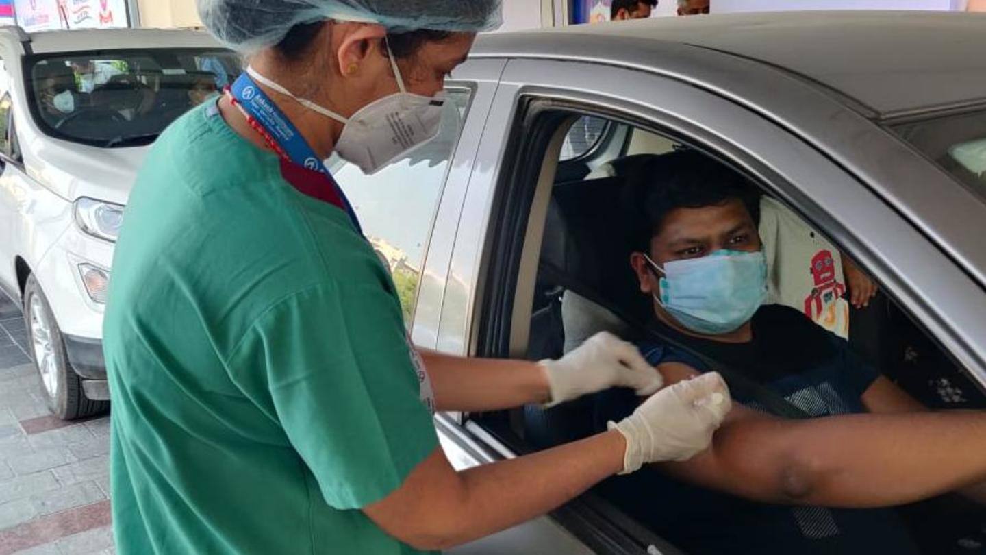 Second drive-through vaccination camp inaugurated in Delhi