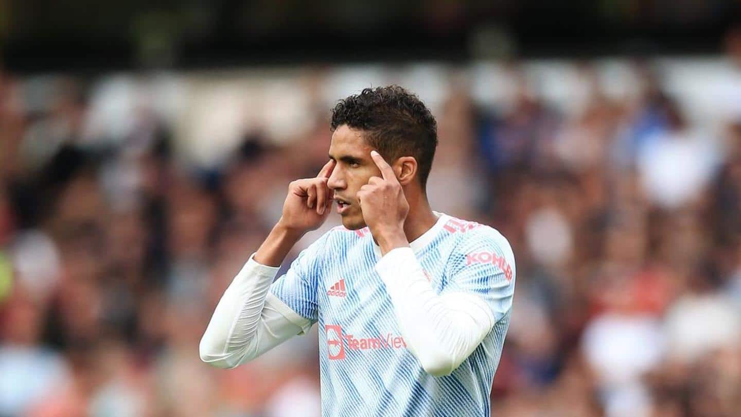 Harry Maguire and Raphael Varane - Manchester United Harry Maguire and Raphael Varane - Manchester United