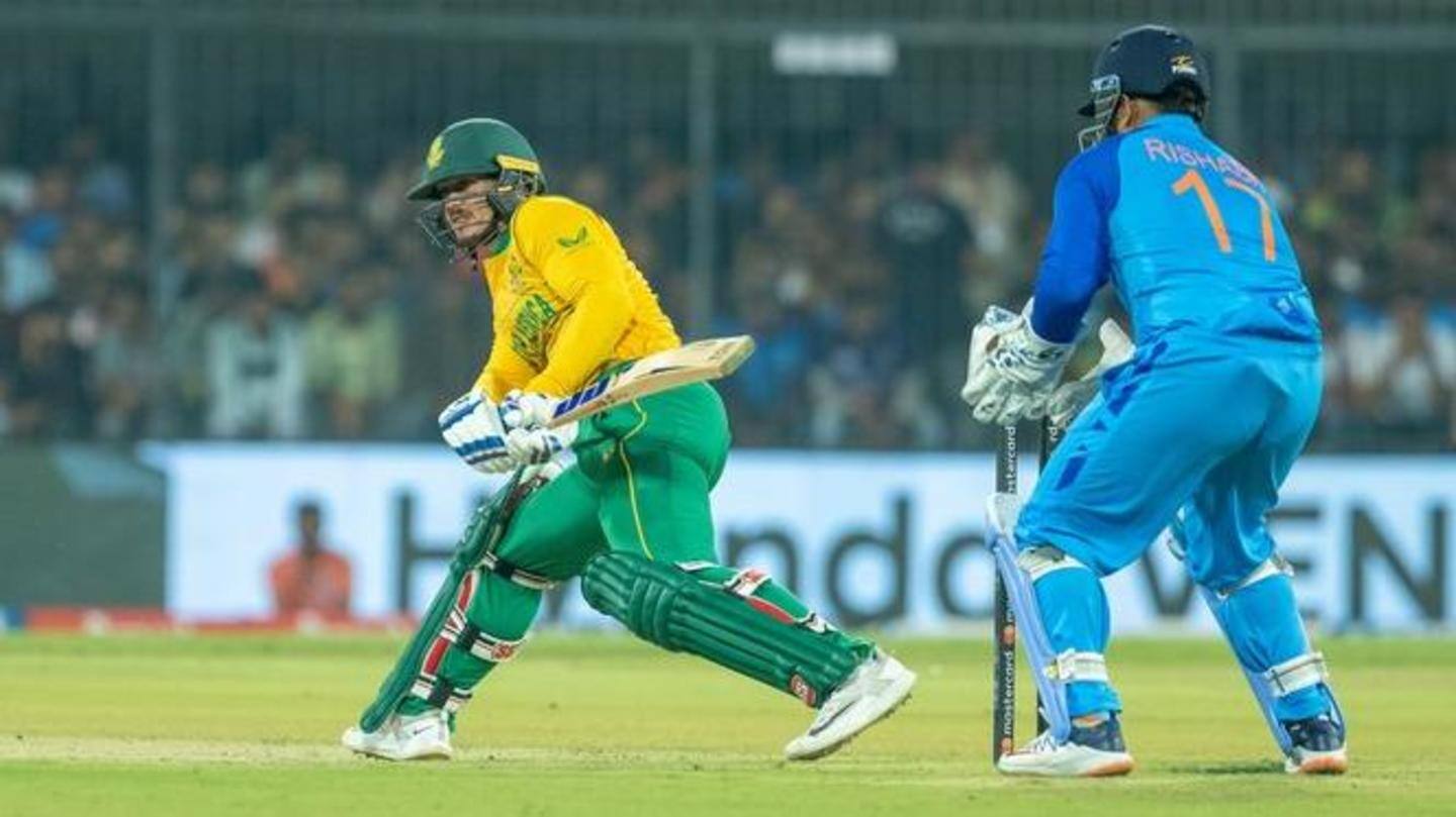 Quinton de Kock slams 13th T20I fifty, smashes these records