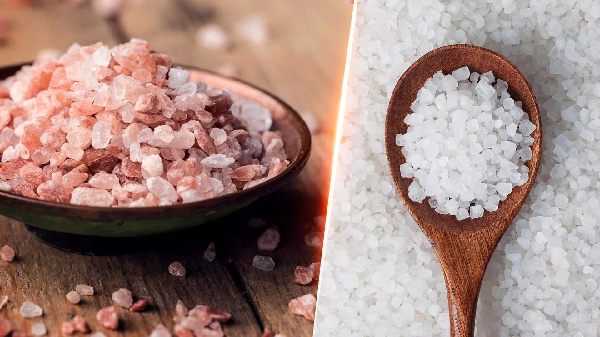 Sendha namak vs regular salt: A comparison