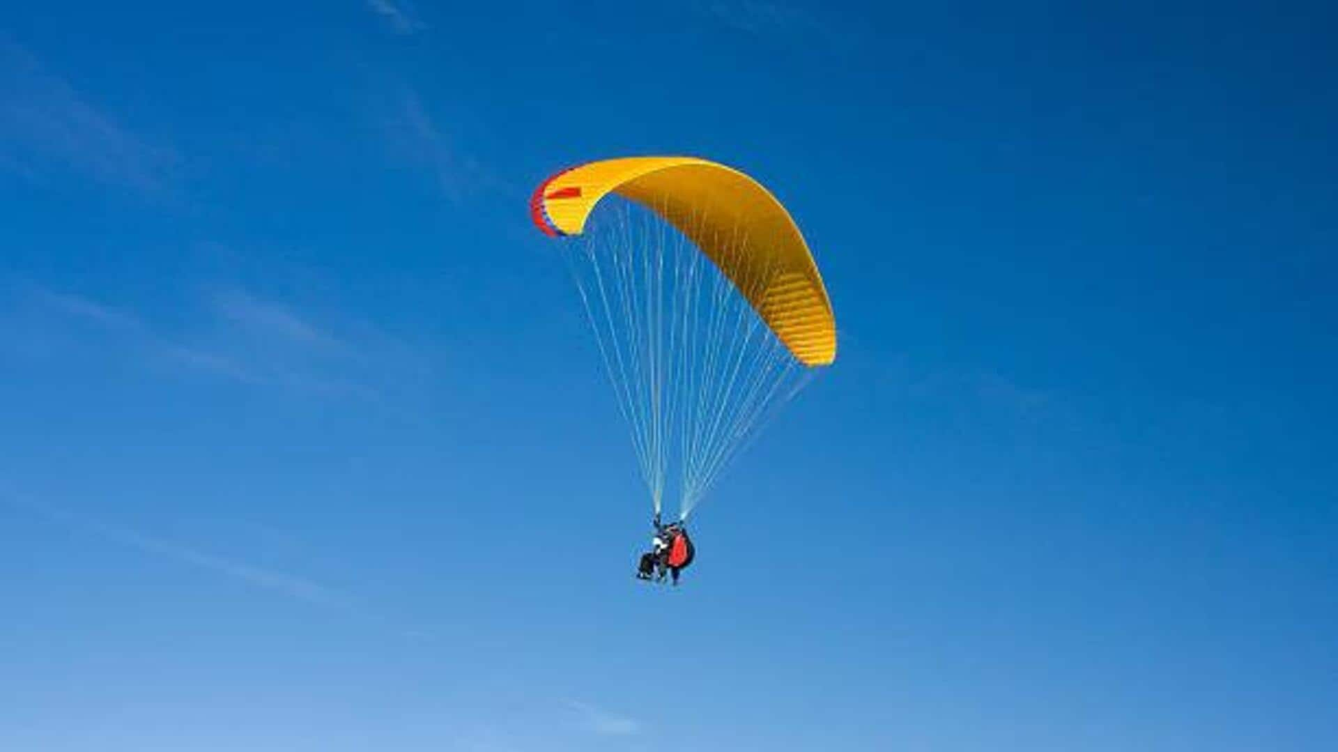 A guide to paragliding over the scenic chalk cliffs