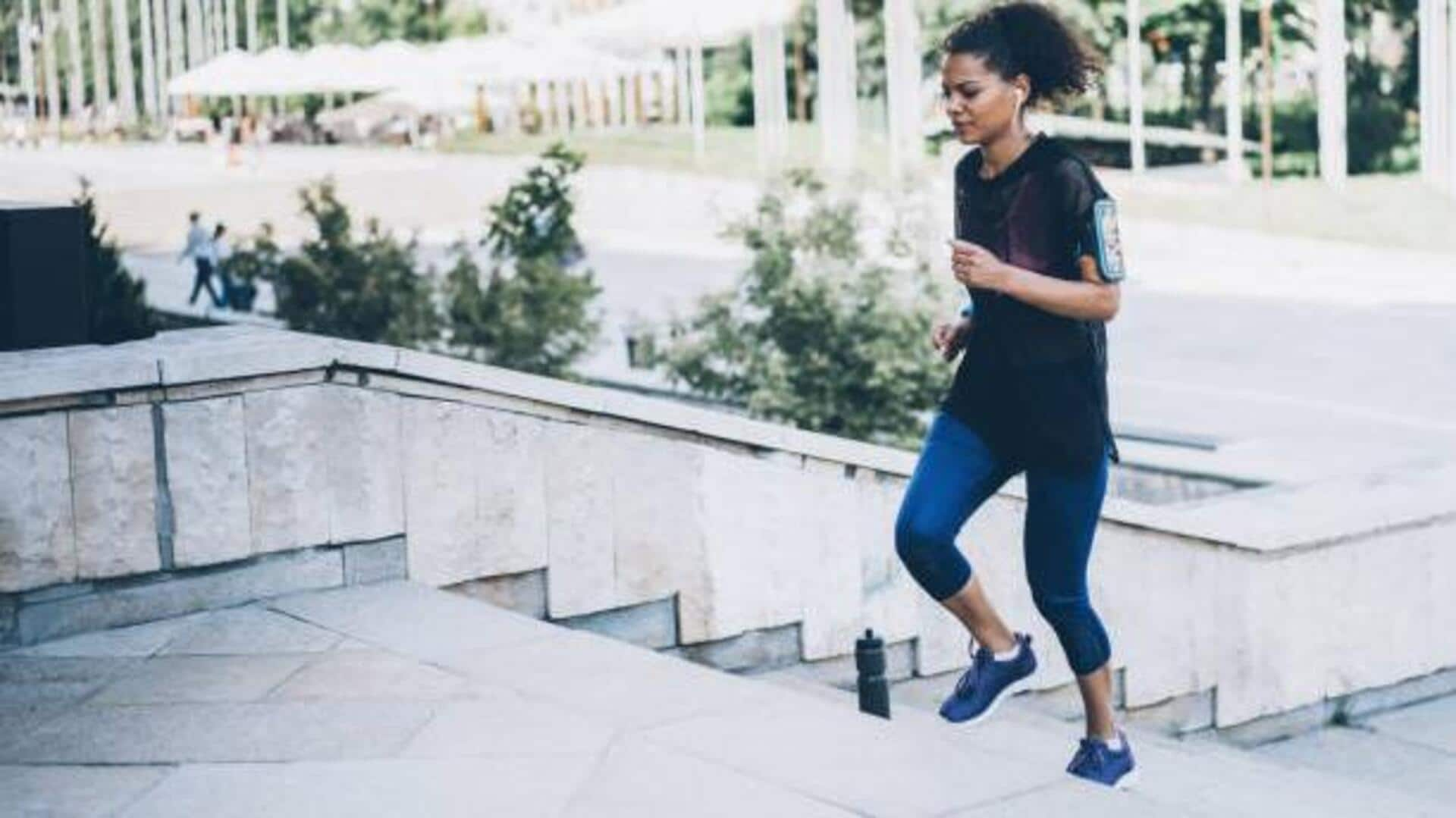 Stronger legs in no time: Just take the stairs 