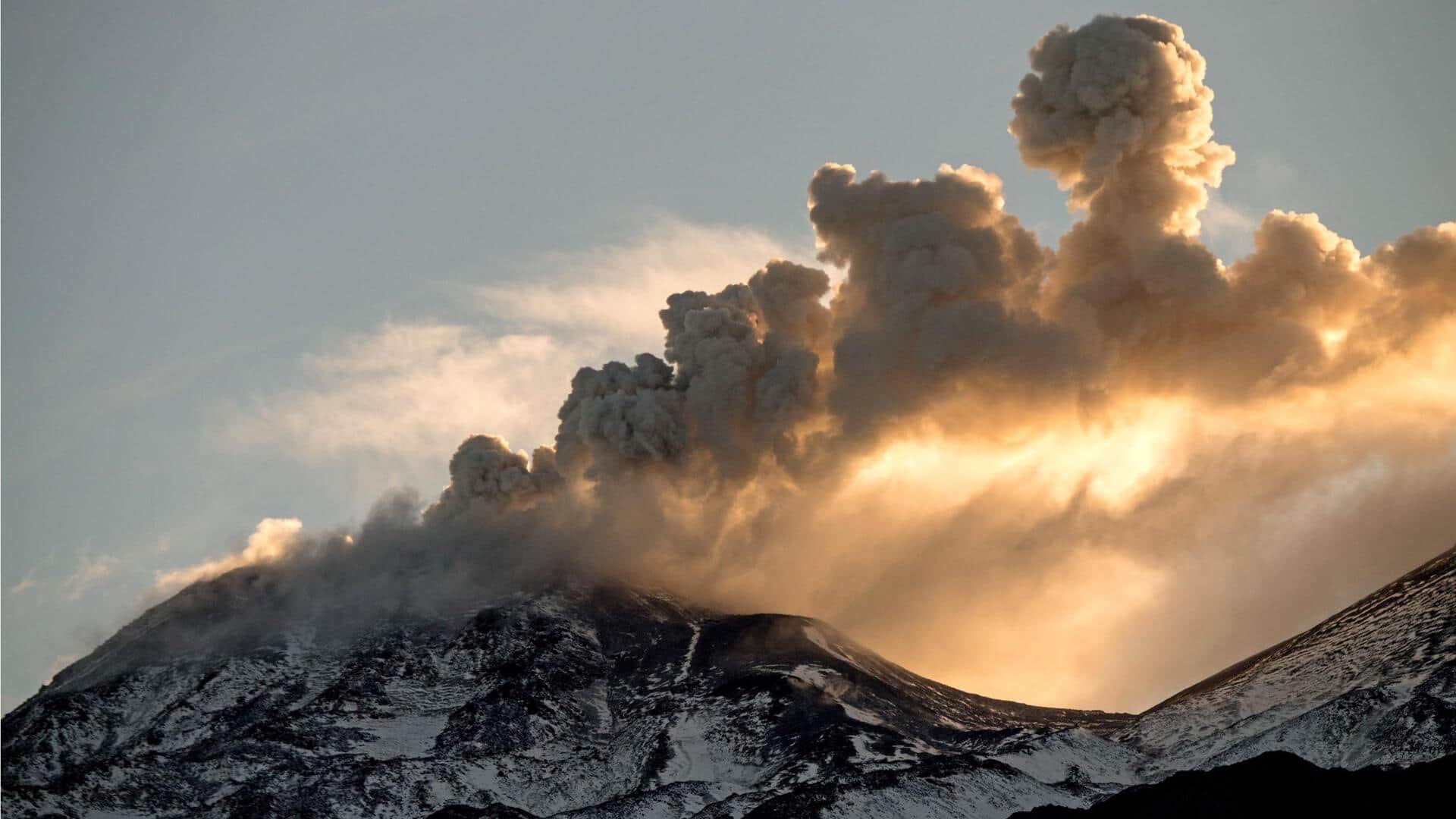 Melting glaciers could ignite volcanic eruptions: Study 