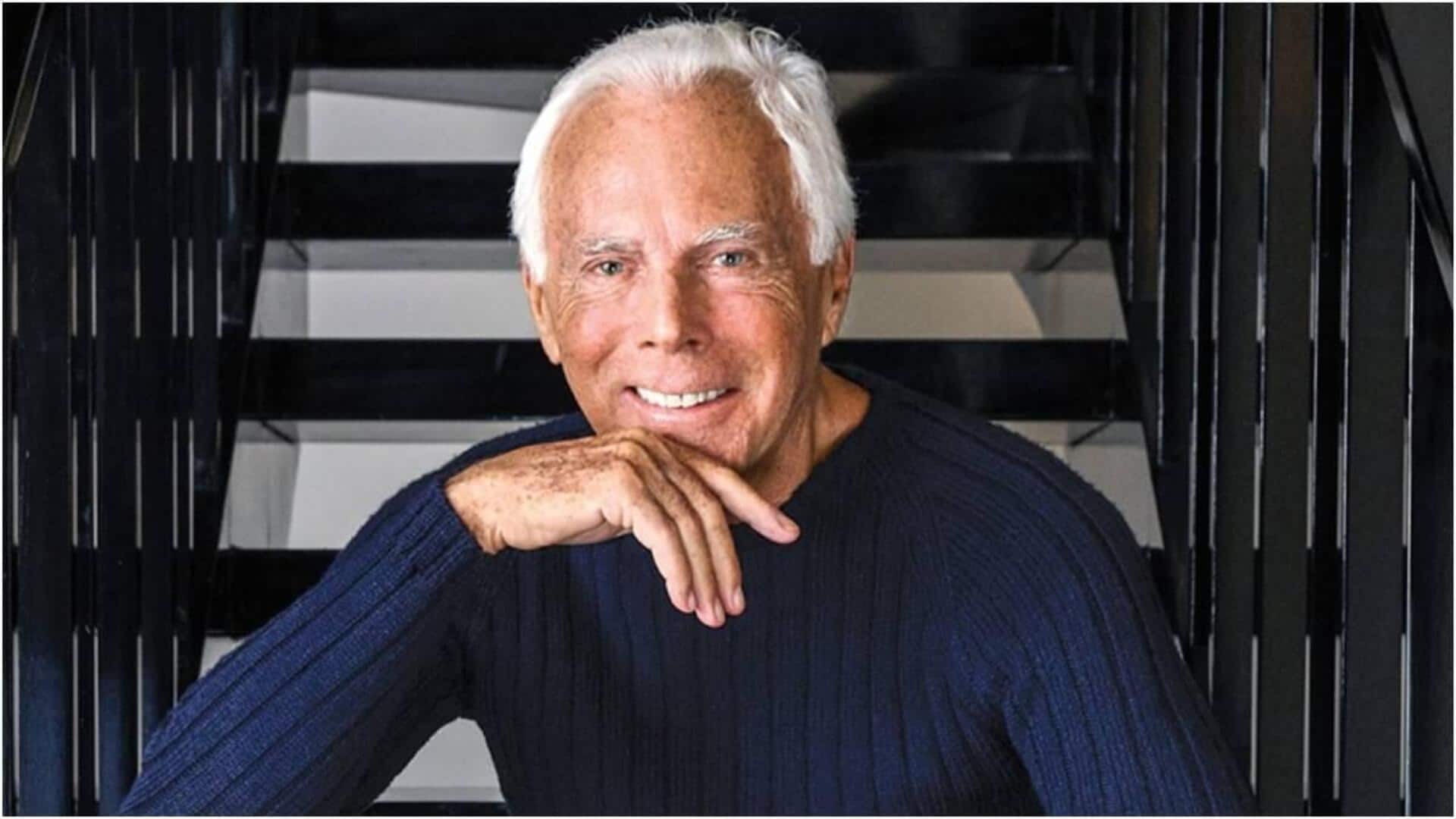 Italian fashion designer Giorgio Armani passes away at 91 Italian fashion designer Giorgio Armani passes away at 91