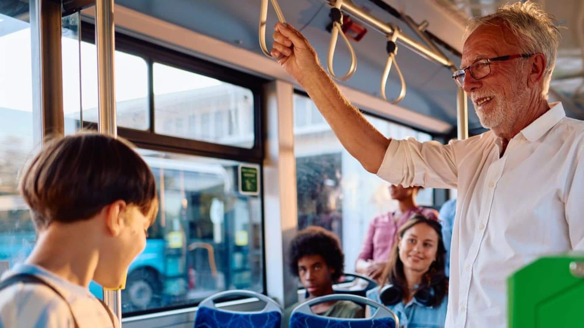 How to be polite in public transport