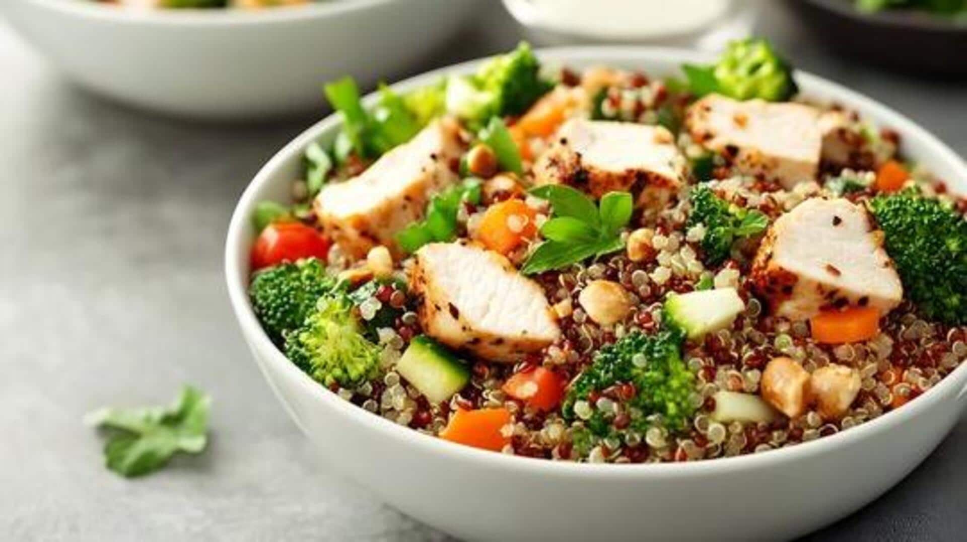 5 wholesome vegetarian meals using quinoa