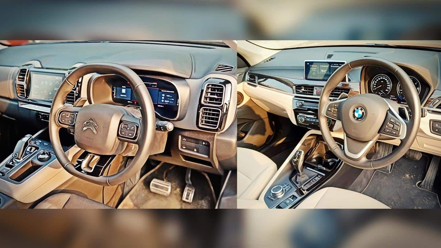 BMW X1's interior is more driver-focused BMW X1's interior is more driver-focused