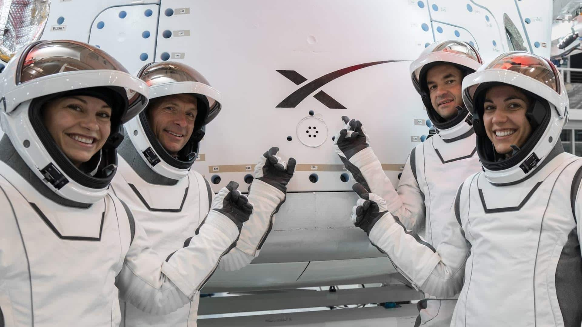 SpaceX crew returns to Earth after first-ever private spacewalk