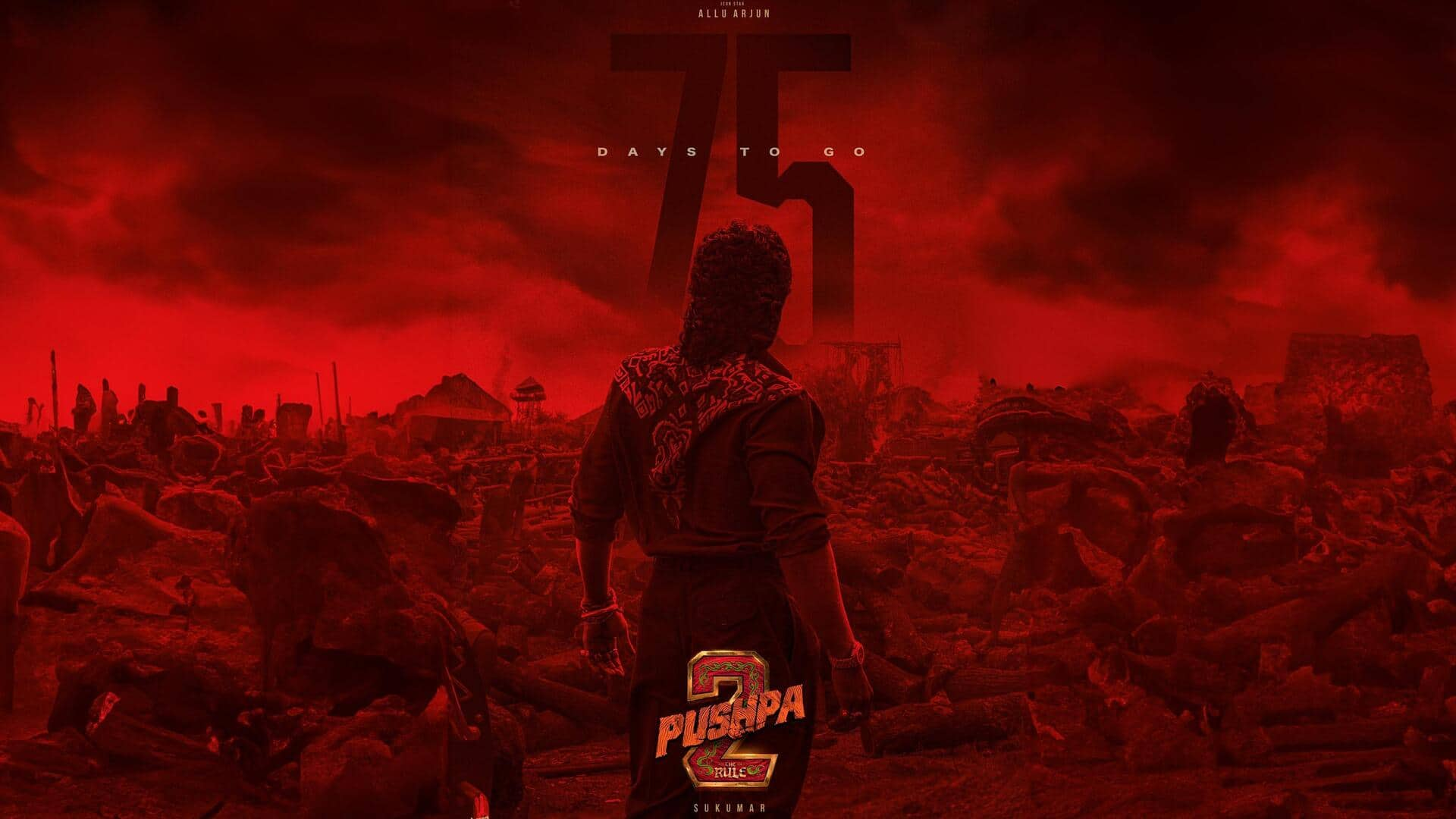 Allu Arjun promises carnage in haunting 'Pushpa 2' poster