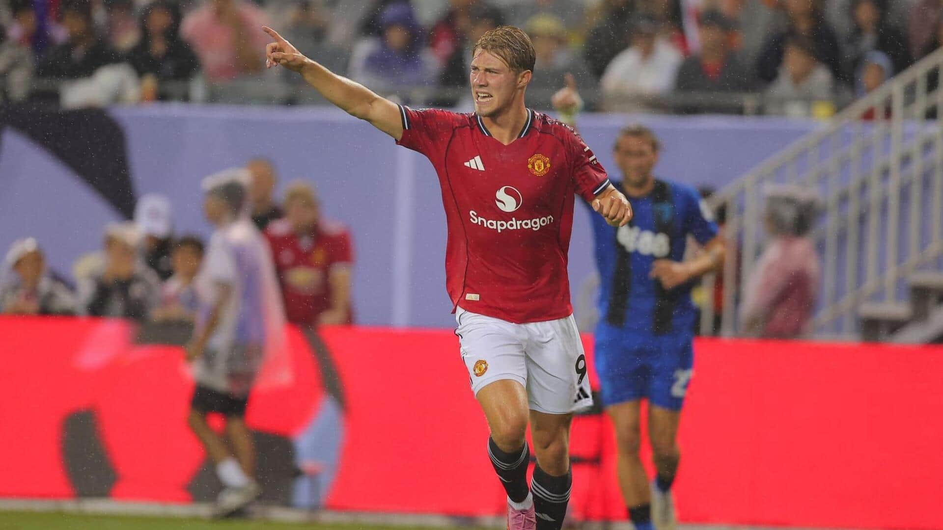Rasmus Hojlund vows to fight for his Manchester United place