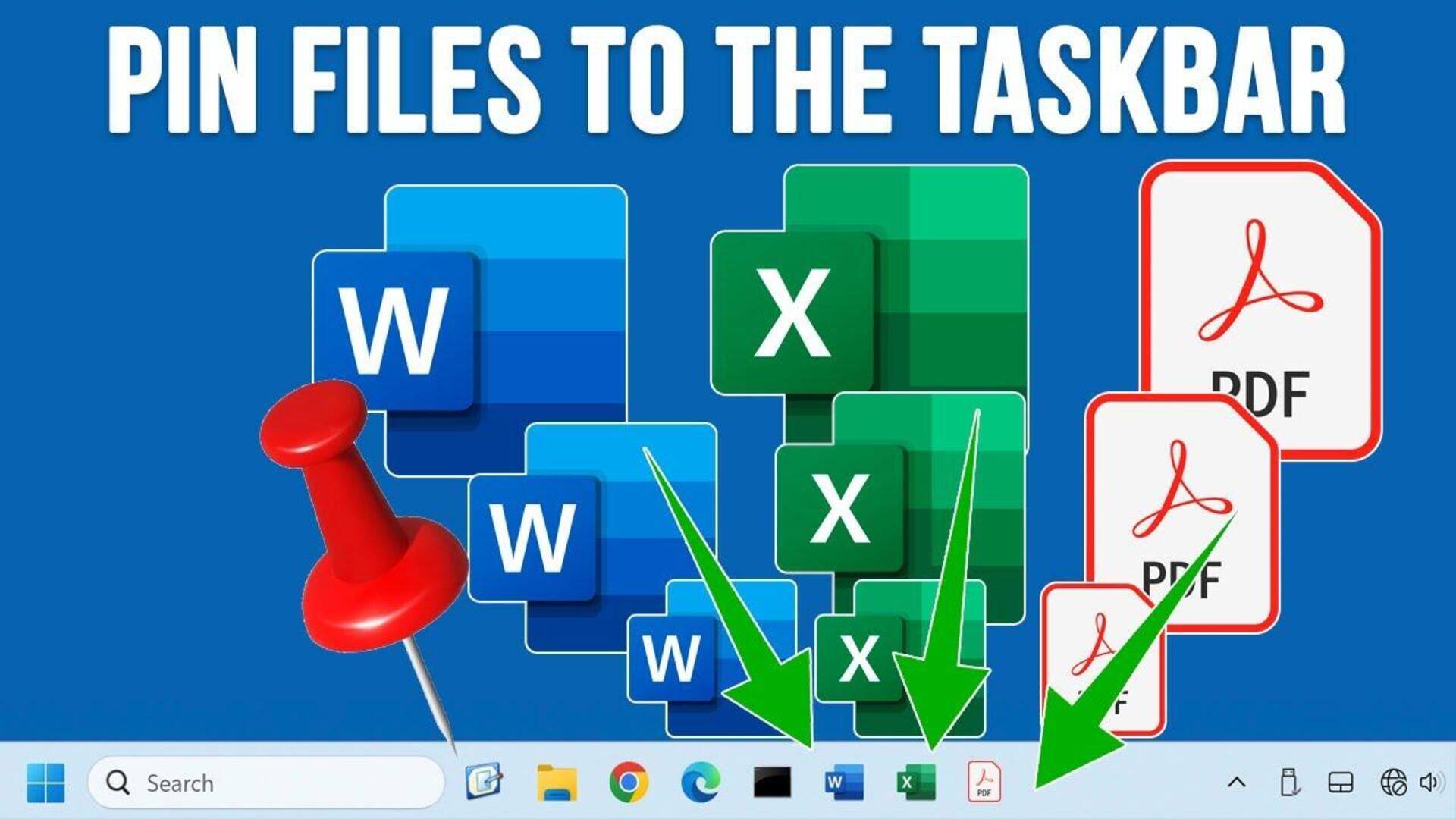 #TechBytes: How to pin files to the Windows taskbar