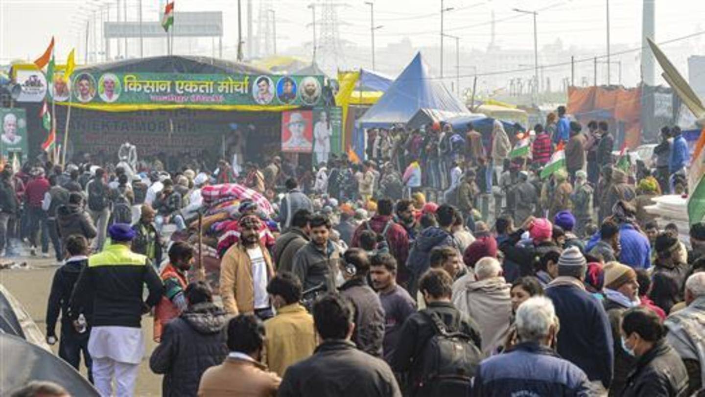 'Not averse to farmers' right to protest' 'Not averse to farmers' right to protest'