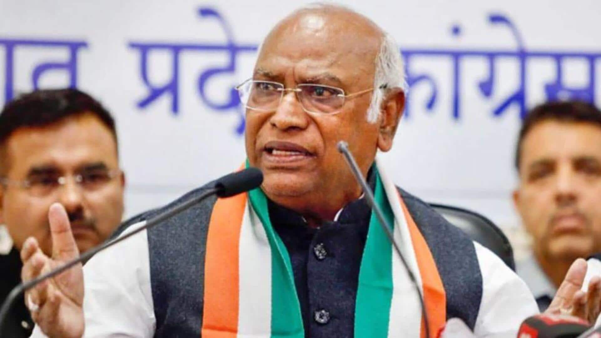 Delhi court refuses to register FIR against Congress chief Kharge 