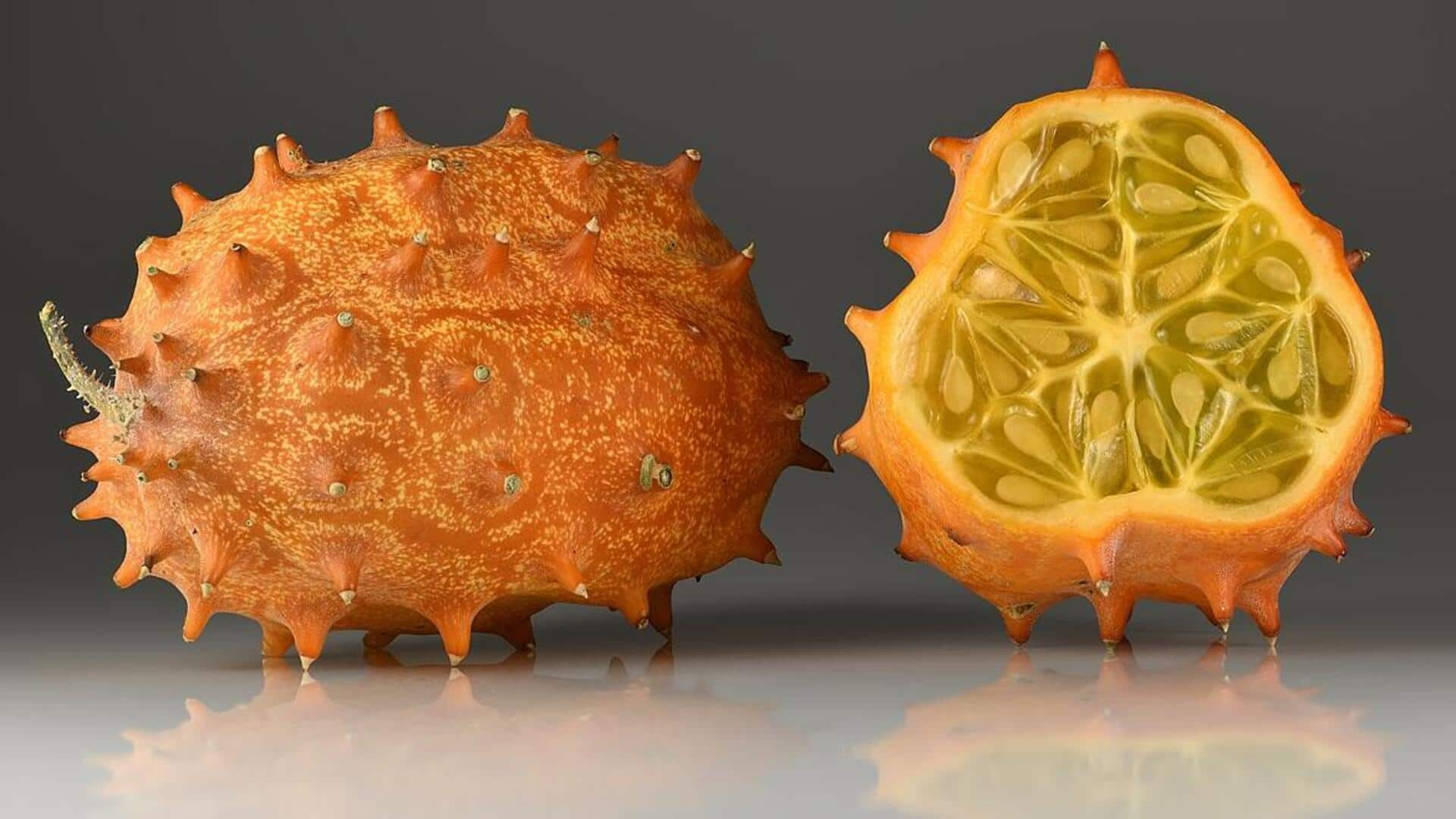 Gourmet wonders with zesty kiwano melon