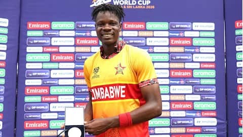 T20 WC: Blessing Muzarabani completes 100 T20I wickets with four-fer