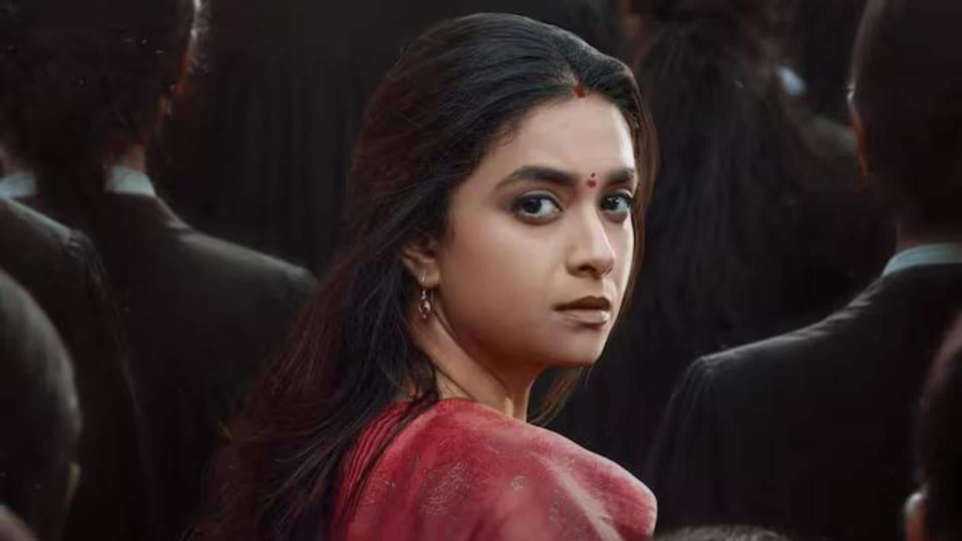 'Sathyavan Savithiri': Second look of Keerthy Suresh's courtroom drama out