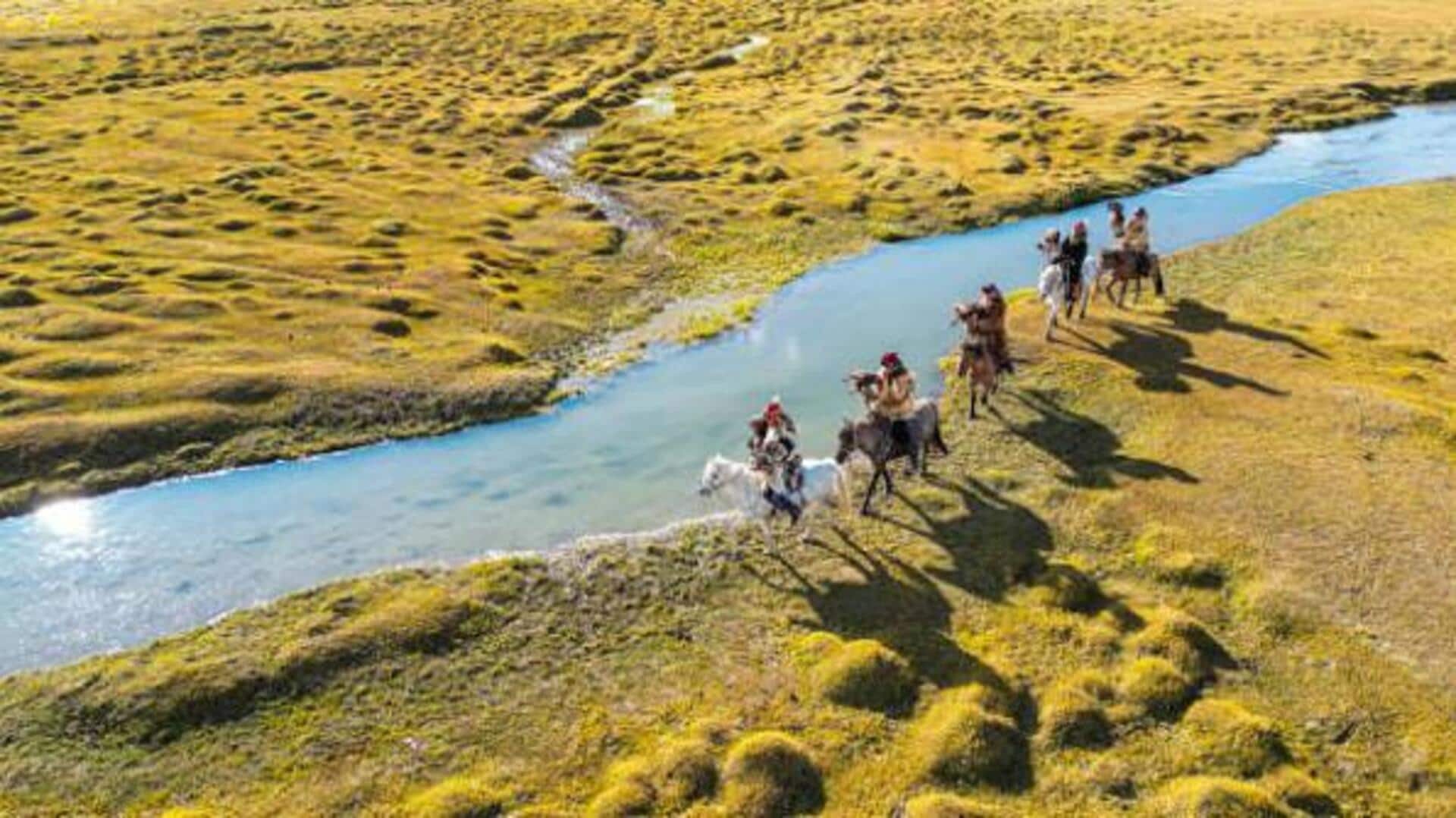 Horseback riding is the best way to explore Mongolia! 