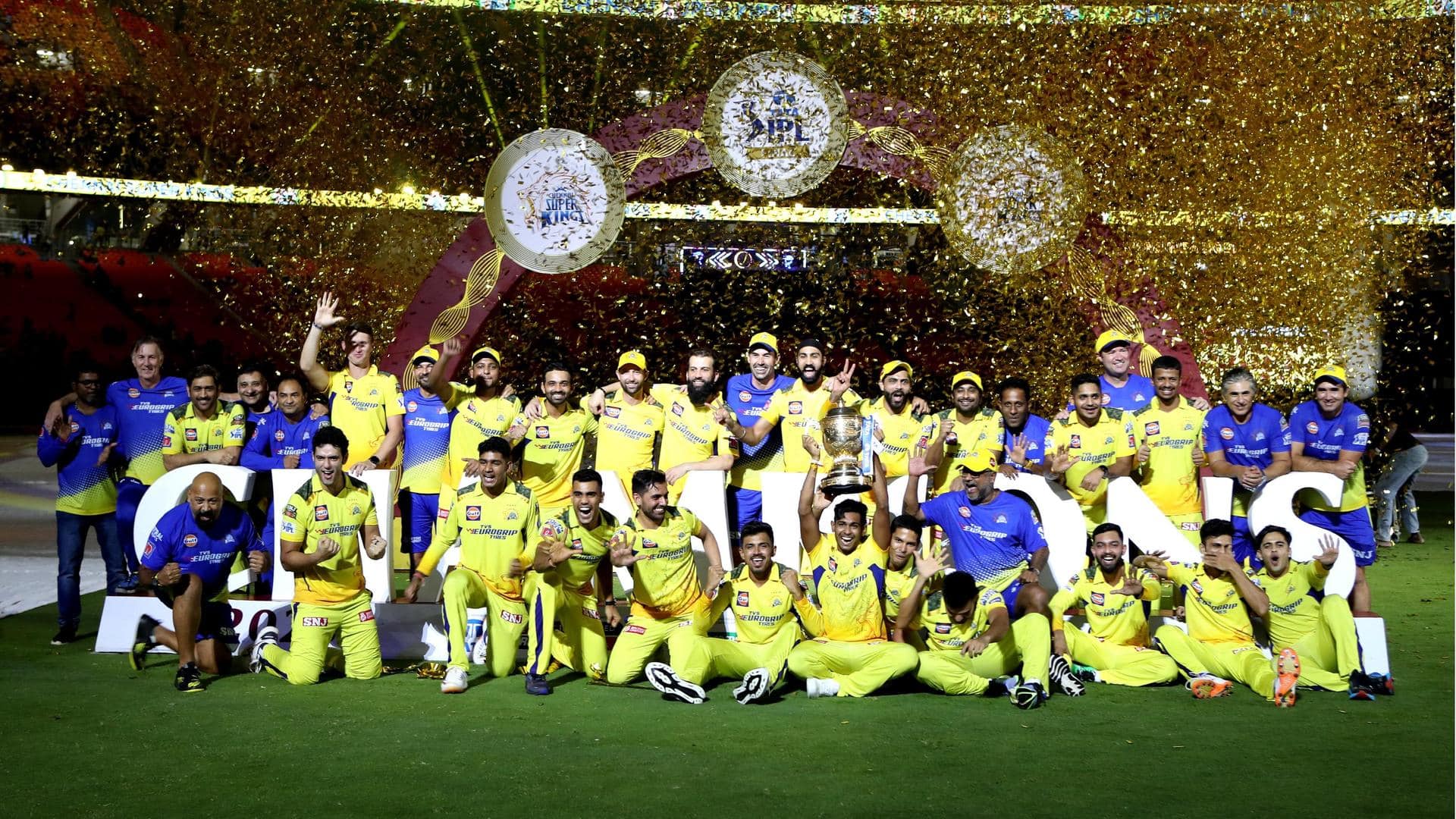 Interesting numbers from CSK's title-winning IPL 2023 campaign