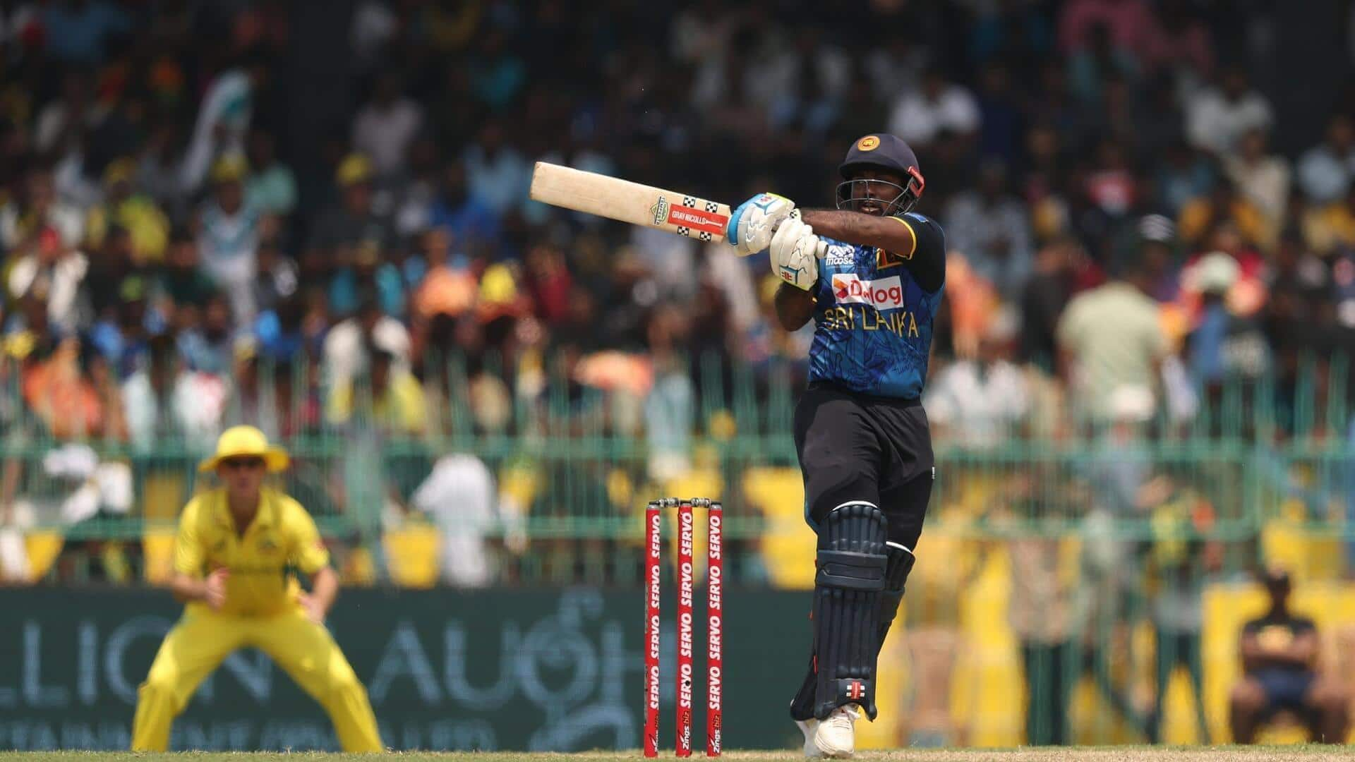 2nd ODI: Madushka, Asalanka power SL with half-centuries vs Australia