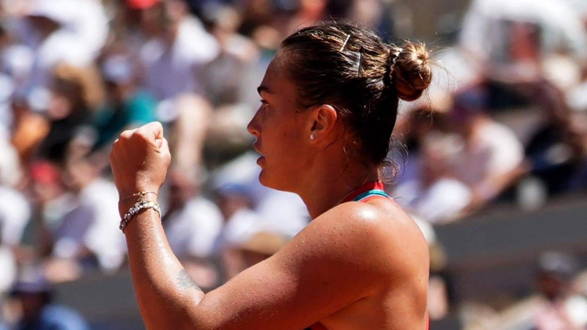 Aryna Sabalenka reaches 4th round at 2025 French Open: Stats Aryna Sabalenka reaches 4th round at 2025 French Open: Stats