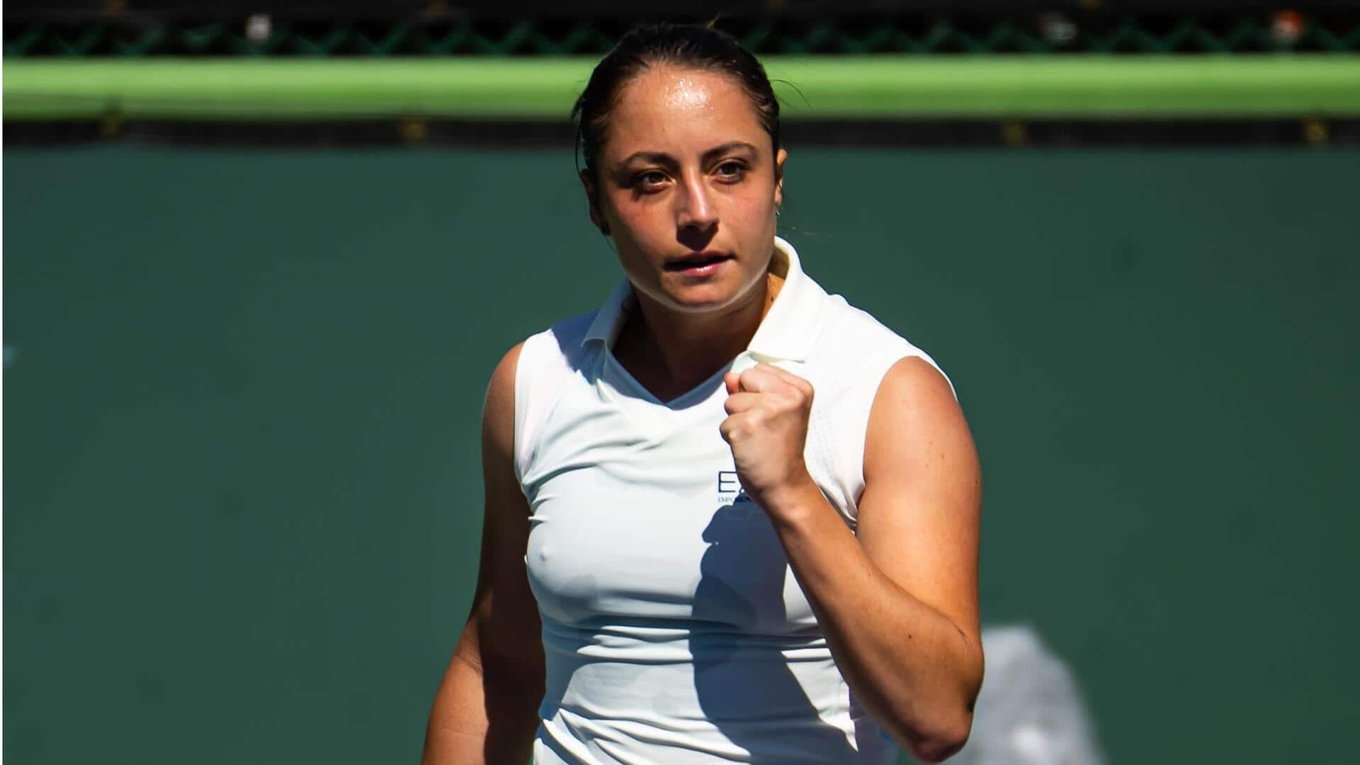 Wimbledon: Elisabetta Cocciaretto knocks out Jessica Pegula in opening round