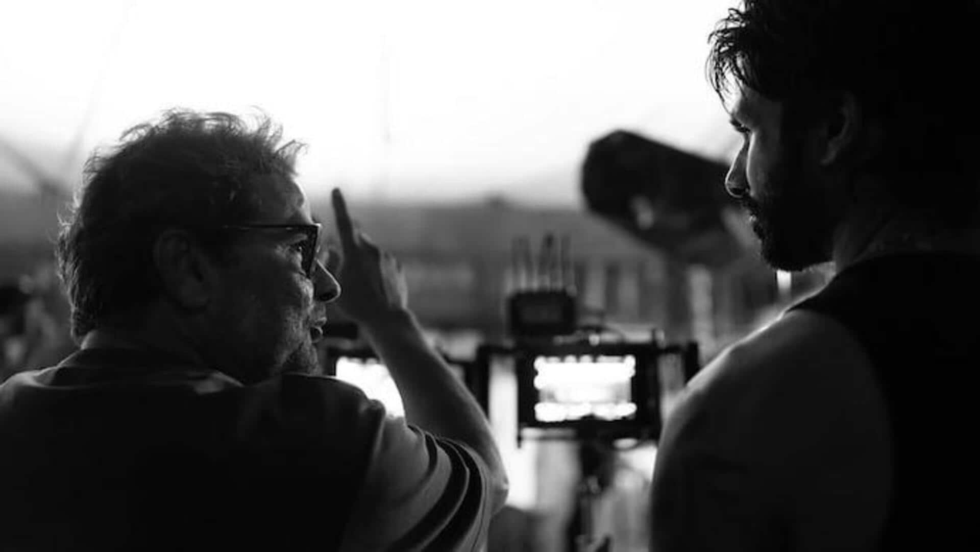 Shahid wraps up Vishal Bhardwaj's film; teases 'madly different character' Shahid wraps up Vishal Bhardwaj's film; teases 'madly different character'