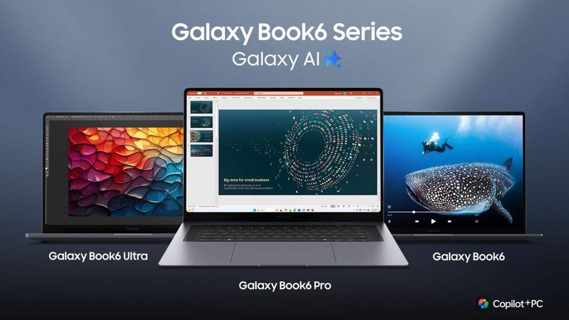 Samsung's Galaxy Book6 series debuts with AI capabilities, slimmer design