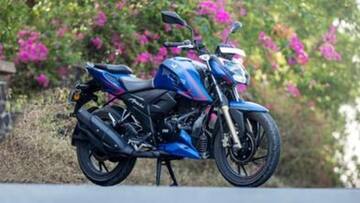 tvs apache rtr 200 4v on road price