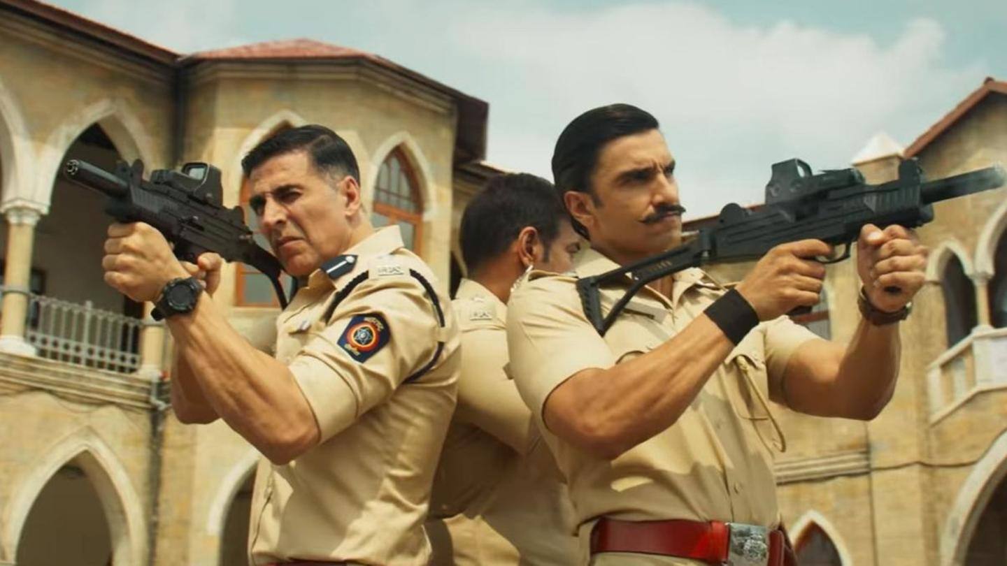 Singh is reprising his character of Simmba in 'Sooryavanshi' Singh is reprising his character of Simmba in 'Sooryavanshi'