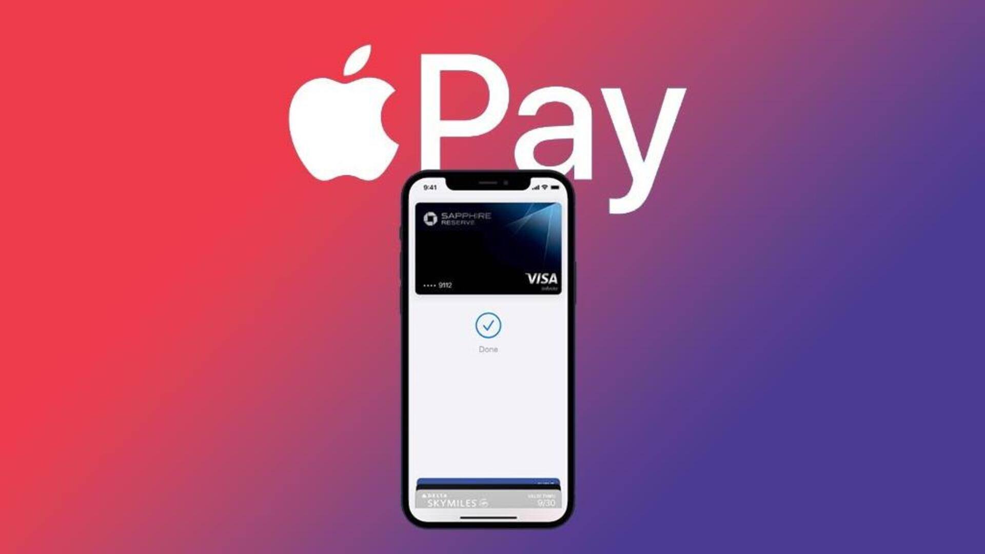 Apple to face antitrust lawsuit over Apple Pay dominance