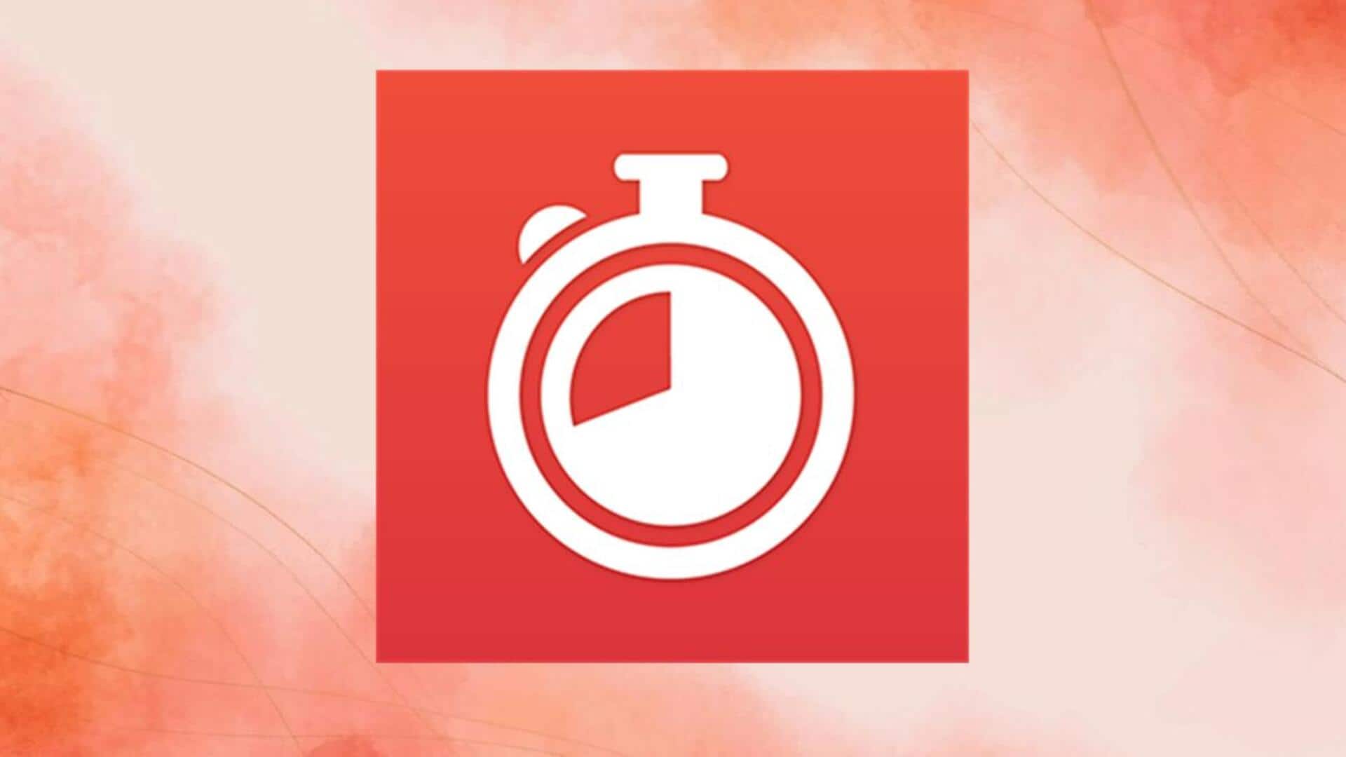 Manage your time wisely with the Be Focused Timer app
