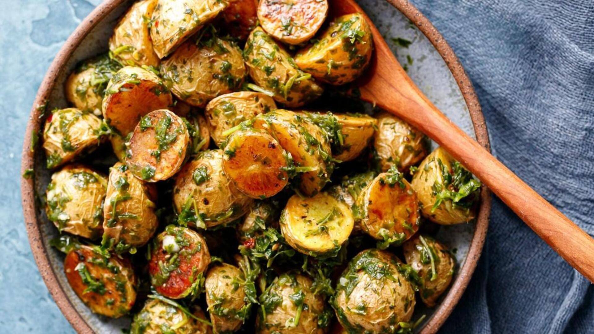 Argentina on your plate: Try this chimichurri potatoes recipe