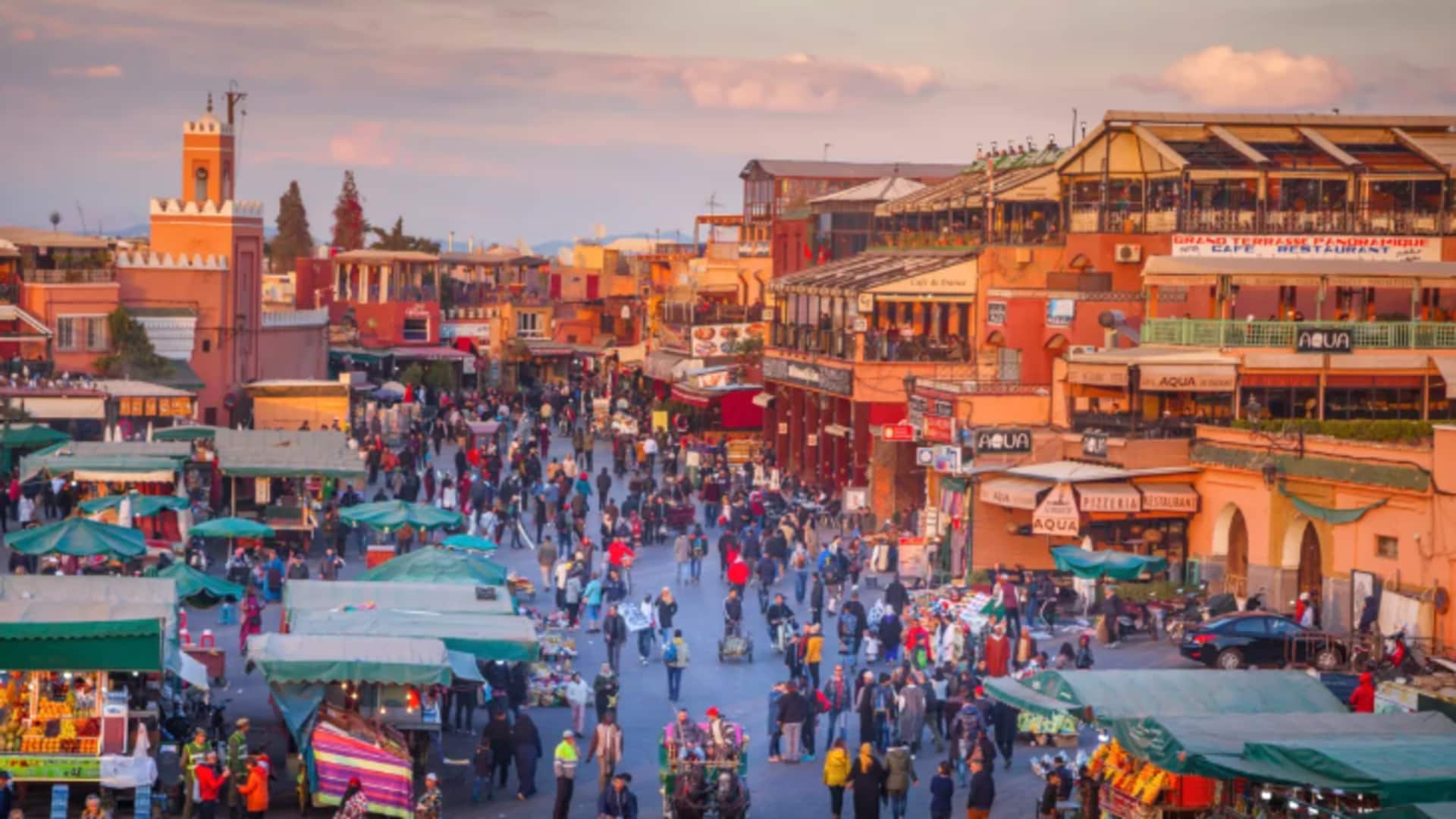Enjoy the flavors of Marrakech from above. Here's how