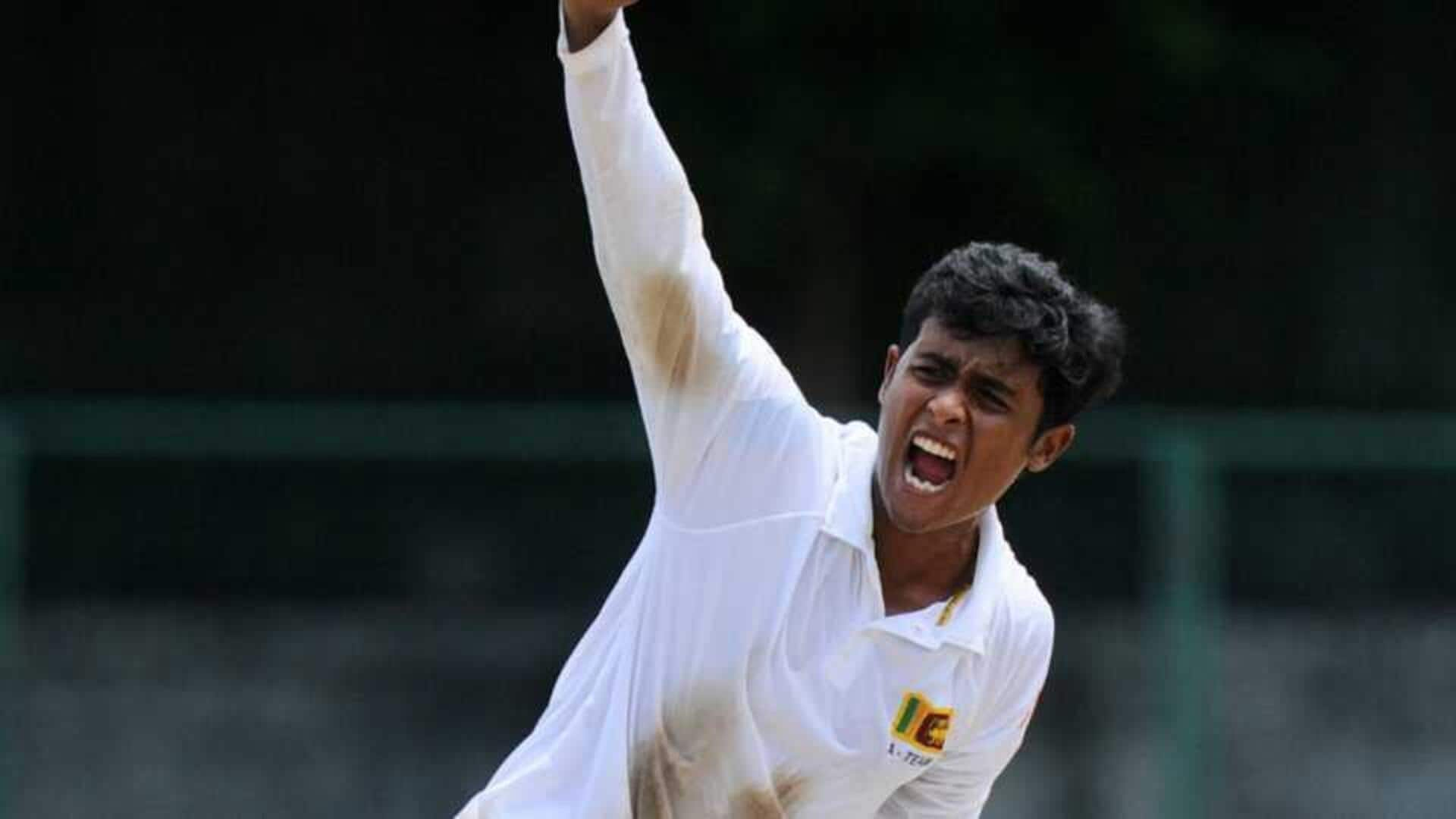 Jeffrey Vandersay smokes fiery fifty in Galle Test: Stats 