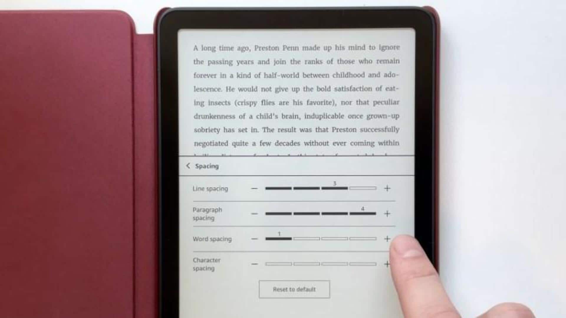 Amazon Kindle's latest update makes it easier to read books Amazon Kindle's latest update makes it easier to read books