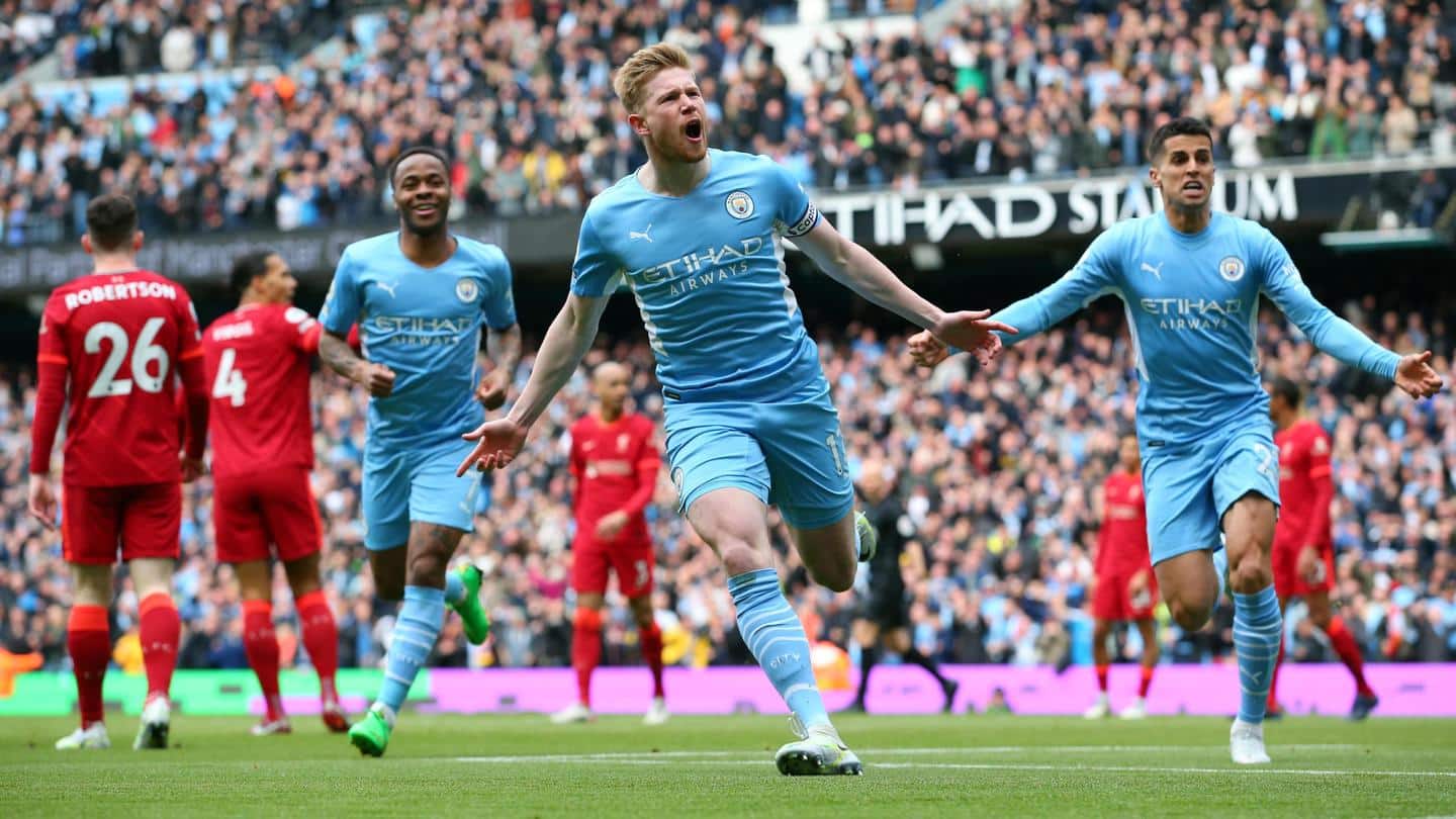 Premier League: Manchester City, Liverpool play out thrilling draw