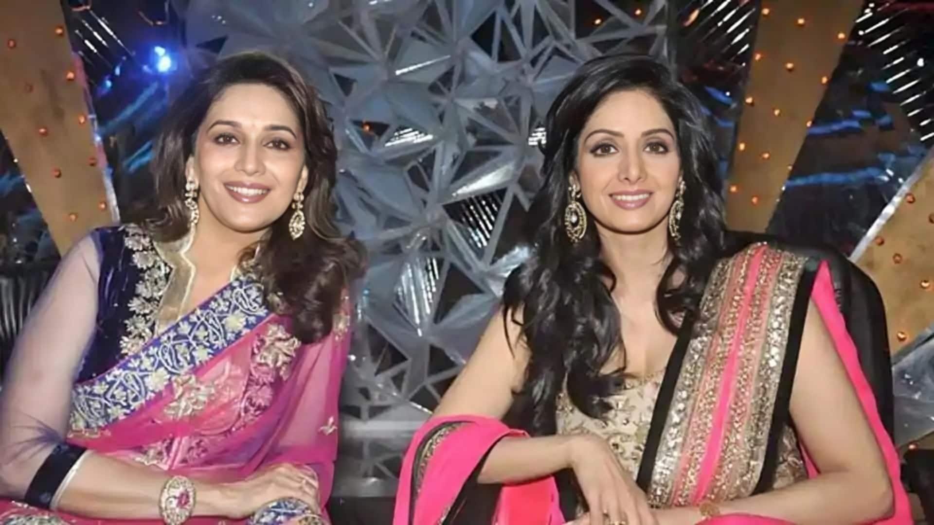 'No reason to be...disrespectful': Madhuri on alleged rivalry with Sridevi