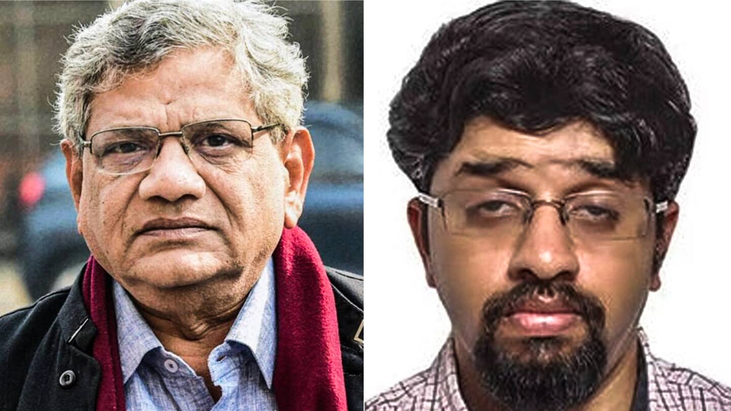 Sitaram Yechury's 34-year-old son dies of COVID-19; condolences pour in