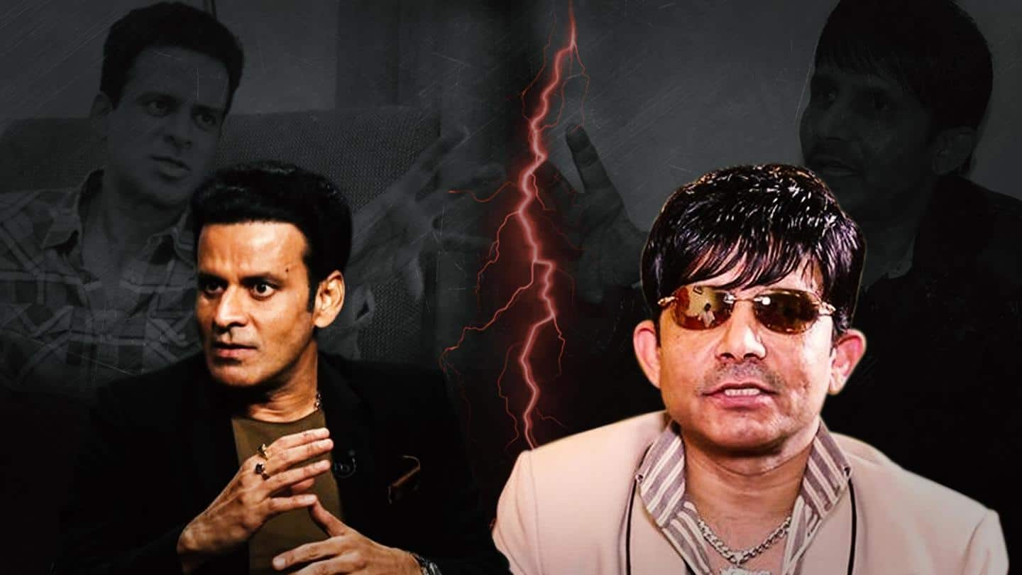 KRK calls Manoj Bajpayee 'Charsi, Ganjedi,' Bajpayee files a case