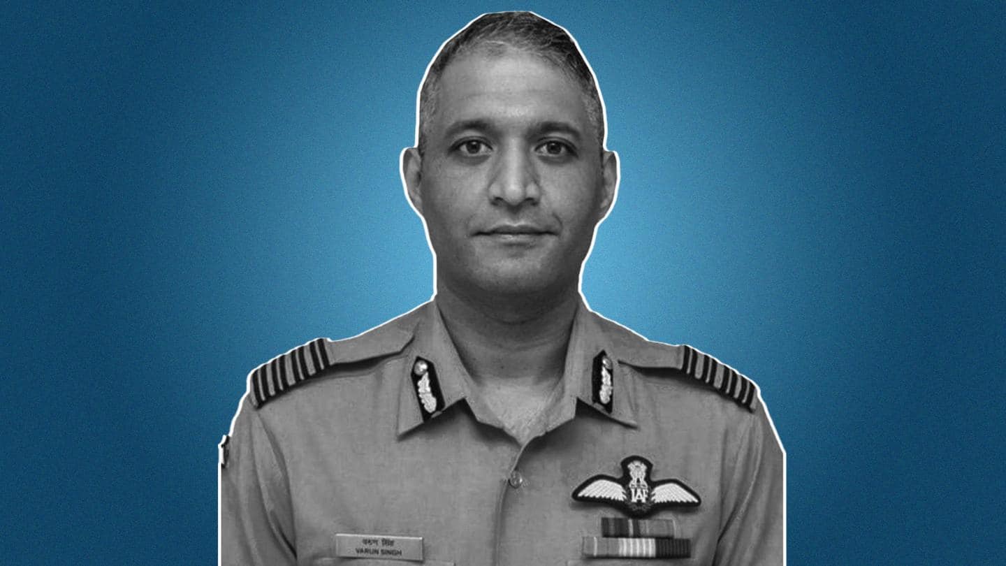Group Captain Varun Singh, lone survivor of chopper crash, dies