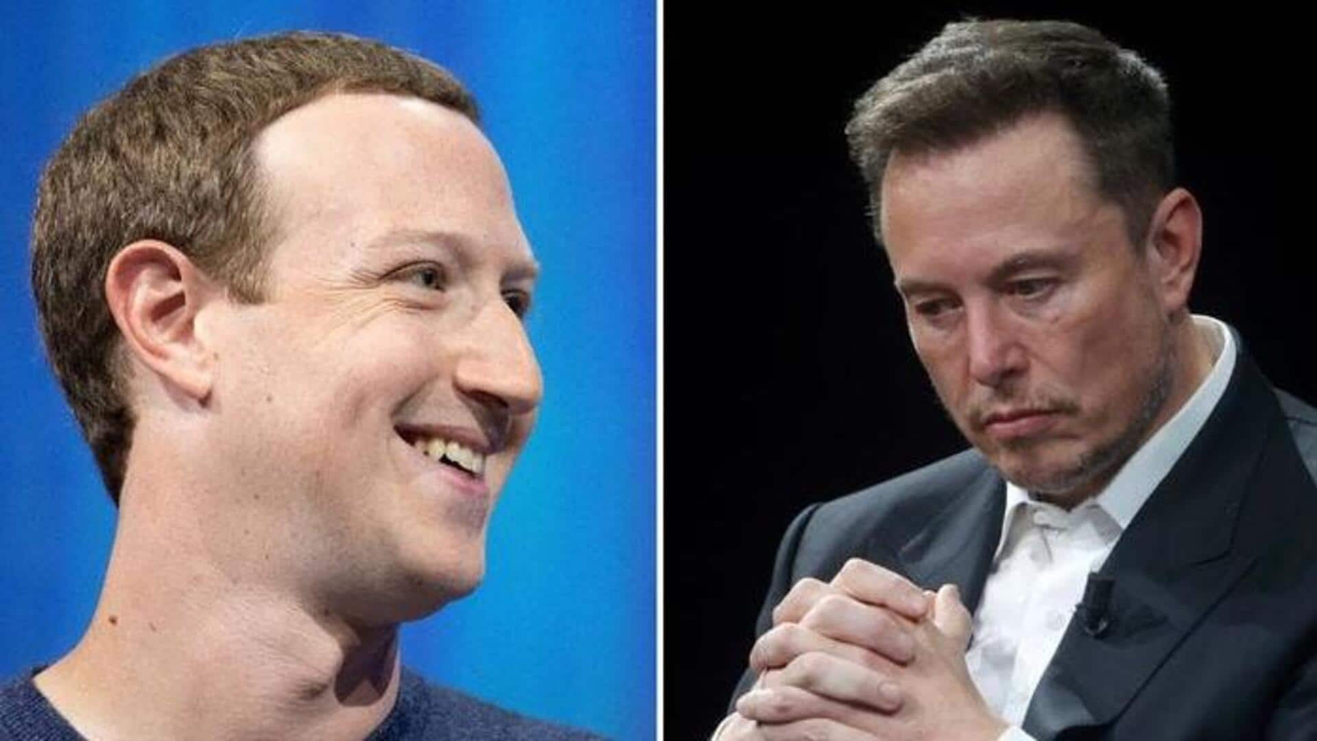 Mark Zuckerberg surpasses Elon Musk as world's third-richest person